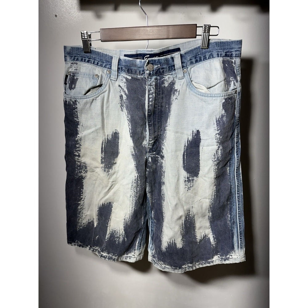 Enyce Clothing Mens 34 Baggy Denim Shorts Y2K Streetwear